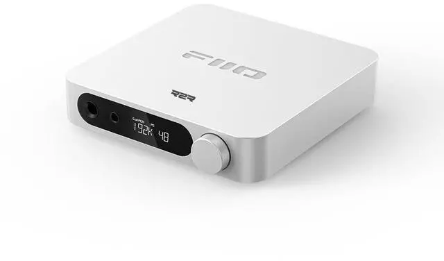 Main image of K11 R2R DAC and Headphone Amplifier for Home Audio or PC, 6.35mm and Balanced 4.4mm, RCA, Coaxial, Optical, 1300mW, 384kHz/24Bit DSD256 (Silver)
