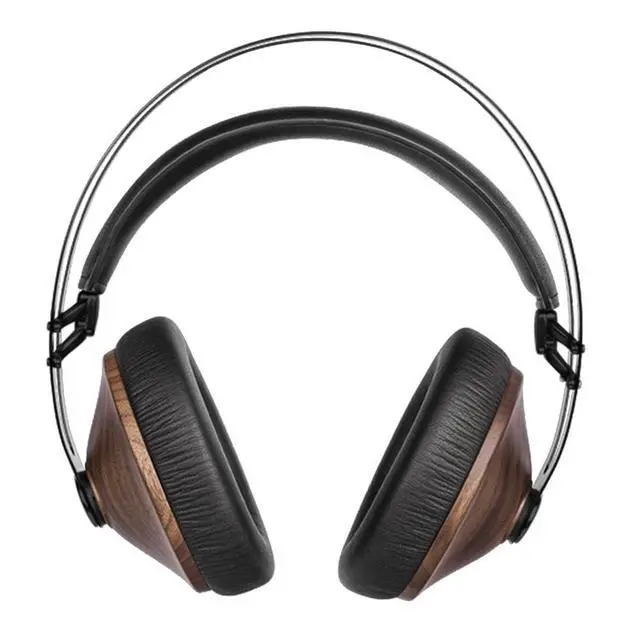 Alt view image 2 of 7 - Meze 99 Classics Wired Wooden Closed Back Over Ear Headphones with Microphone (Walnut/Black)