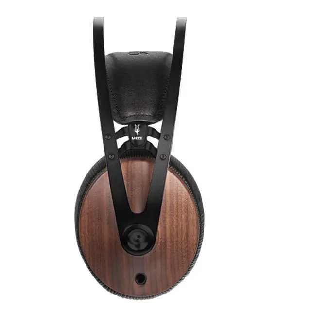 Alt view image 4 of 7 - Meze 99 Classics Wired Wooden Closed Back Over Ear Headphones with Microphone (Walnut/Black)