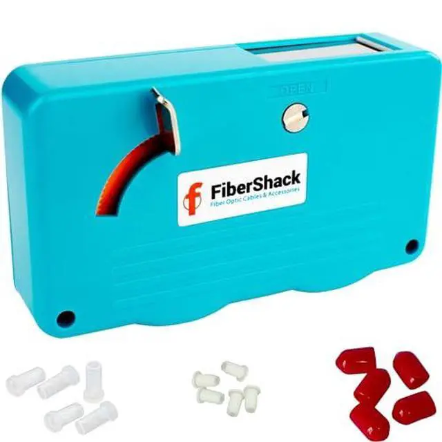 Alt view image 2 of 7 - Fiber Optic Cleaning Box. 1.25mm LC Fiber Cleaner & 2.5mm SC Optical Cables and Port Cleaner - 500+ use Optical Connector Cleaning Tool is a crucial Addition to your Kit