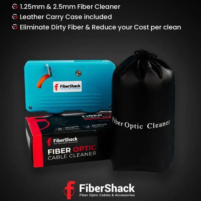 Alt view image 5 of 7 - Fiber Optic Cleaning Box. 1.25mm LC Fiber Cleaner & 2.5mm SC Optical Cables and Port Cleaner - 500+ use Optical Connector Cleaning Tool is a crucial Addition to your Kit