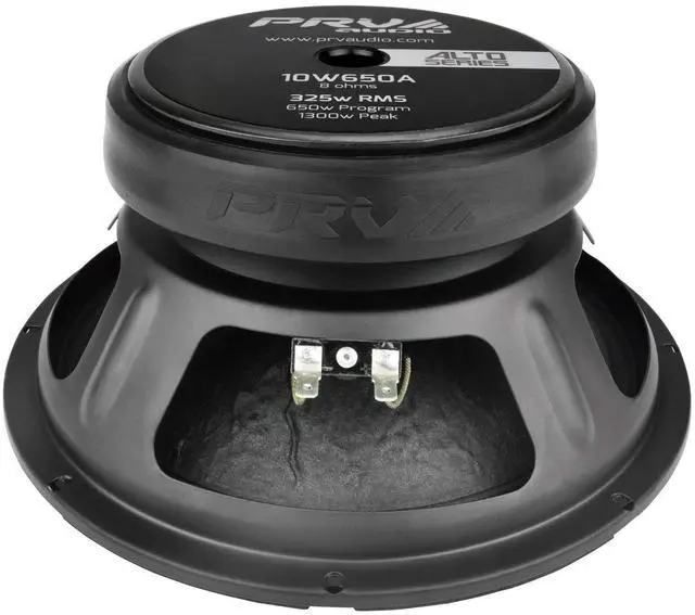 Alt view image 4 of 4 - 10 Inch Woofer Speaker 10W650A, 650 Watts Program Power, 8 Ohm, 2.5 Inc Voice Coil, 325 Watts RMS Pro Audio Speaker Loudspeaker (Single)