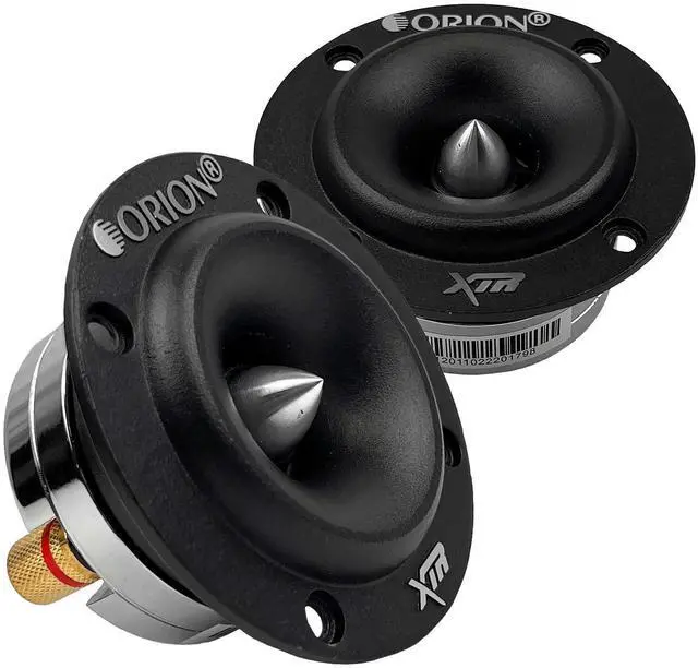 Main image of XTR Series XTW350NE 3.2 Super Bullet Neodymium Tweeter | Aluminum Diaphragm, 1 Voice Coil, 110W RMS, 440W Max, Built-in Crossover - Pro Car Audio Tweeter (Pair)