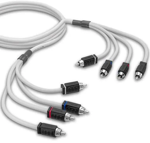 Alt view image 2 of 7 - MOFCR-6FT.4CH 4 Channels OFC Marine RCA Audio Stereo Cable - 6 Feet