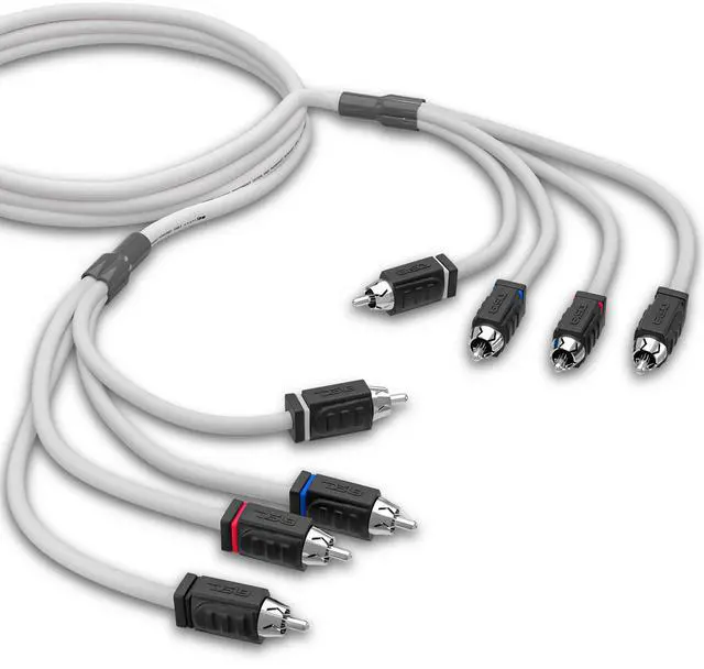 Main image of MOFCR-6FT.4CH 4 Channels OFC Marine RCA Audio Stereo Cable - 6 Feet