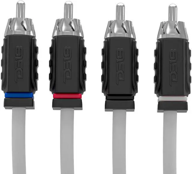 Alt view image 6 of 7 - MOFCR-6FT.4CH 4 Channels OFC Marine RCA Audio Stereo Cable - 6 Feet