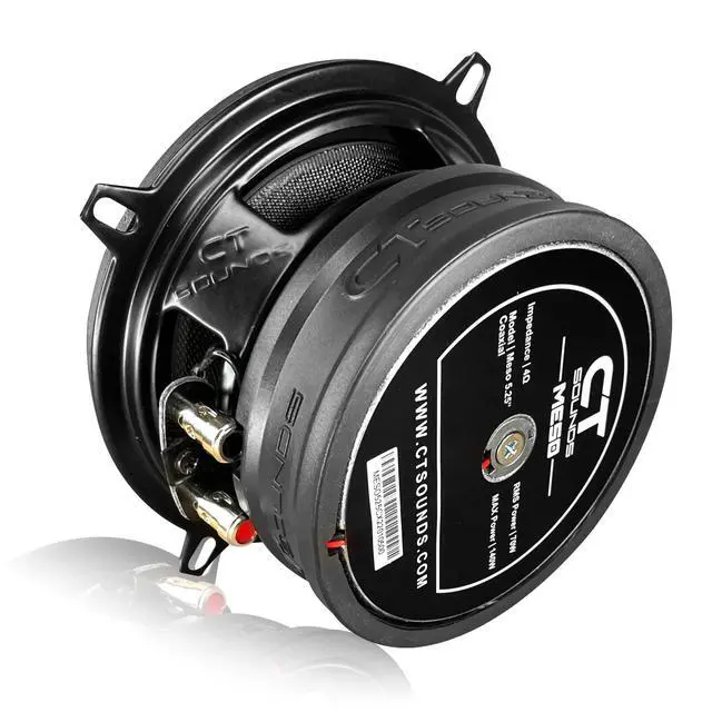 Alt view image 4 of 6 - Meso 5.25 280 Watt 2-Way Premium Coaxial Car Speakers, Pair