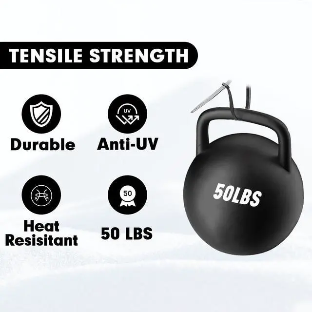 Alt view image 3 of 6 - 12 Inch Black Nylon Zip Ties, 1500 Pack Self-Locking 50lb Tensile