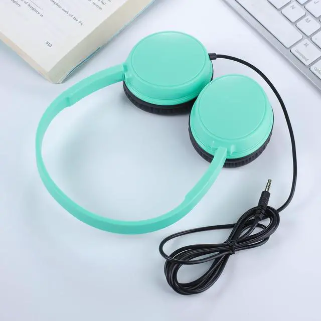 Alt view image 7 of 7 - 2 Pack Kids Headphones for School Classroom Students, Class Set On Ear Comfy Wired Headset for Children Boys Girls Teens Toddler, Stereo Sound 3.5mm Jack for Online Learning Airplane (GS30,2Mixed)