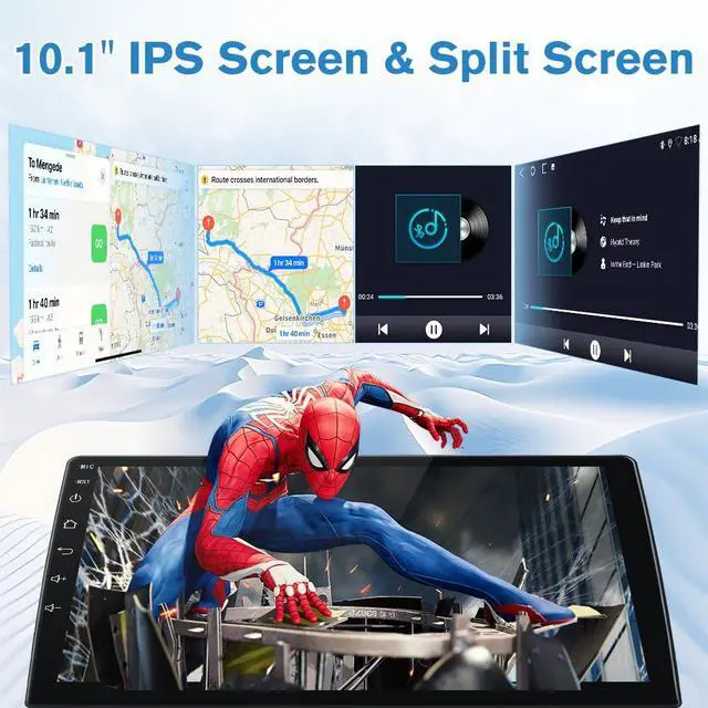 Alt view image 4 of 7 - Android Car Radio for Chevy Silverado 1500 GMC Sierra 2007-2013 | Chevy Tahoe, GMC Acadia, 2007-2013Touch Screen, CarPlay Android Auto, WiFi, GPS, Bluetooth FM AM SWC