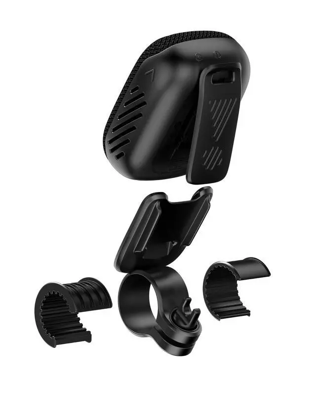 Alt view image 3 of 7 - Wind 3 S - Slim Handlebar Bluetooth Speaker, Black