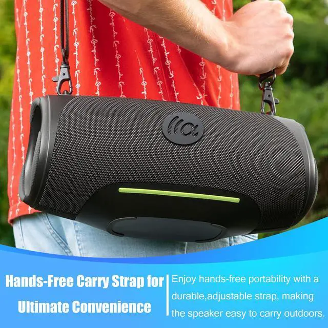 Alt view image 2 of 7 - Speakers Bluetooth Wireless Outdoor,120W Loud Sound with Deep Bass | IPX7 Waterproof Floating, BT 5.3 Boombox, 105dB Large Subwoofer, 11H, RGB Lights, Portable Speaker for Party, Kayaking, Beach
