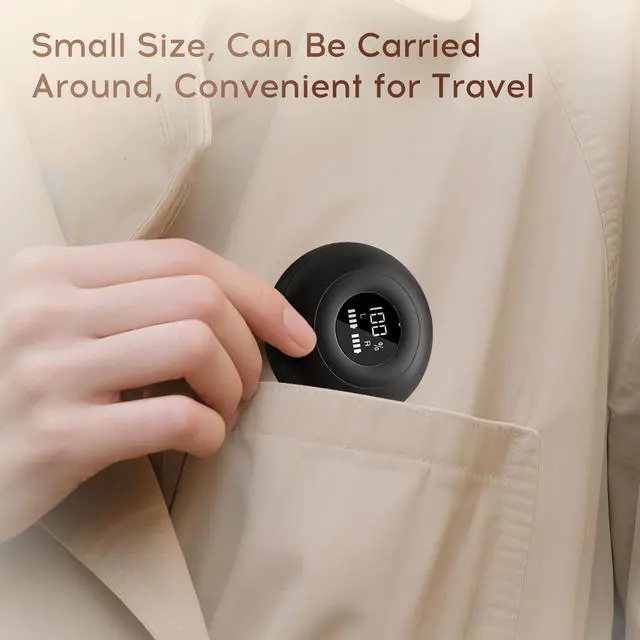 Alt view image 6 of 7 - Sleep Earbuds Bluetooth with Noise Blocking for Side Sleepers | Wireless Sleeping Headphones,with LED Display,Invisible Sleep Earbuds,Black