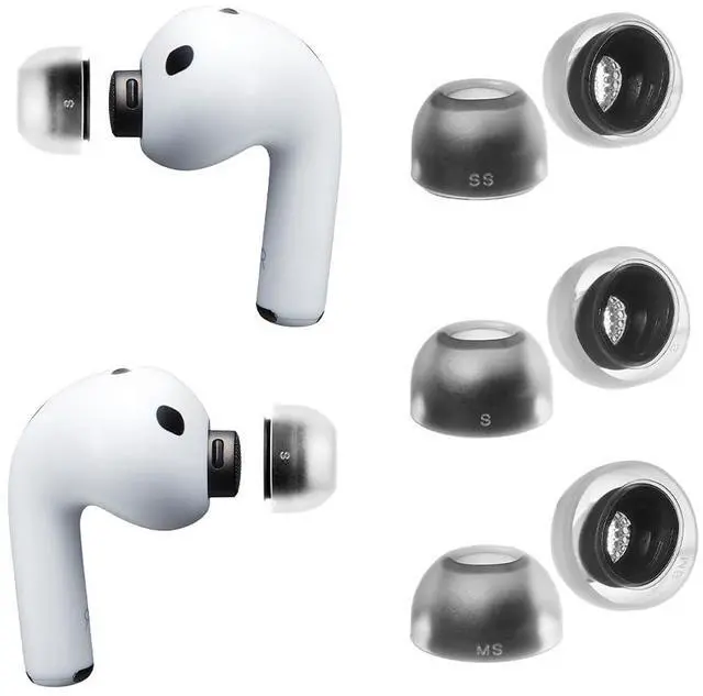 Main image of MAX AirPods Pro 3 Ear Tips, Medical Silicone Ear Tip Replacement