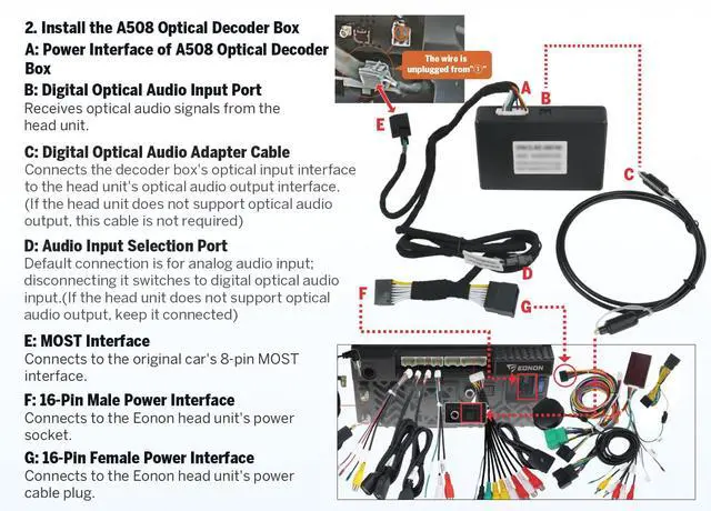 Alt view image 5 of 5 - A508 for GMSX7A/GMSX6S2 Car Stereo | for GMSX7A/GMSX6S2 Car Stereo,Compatible with Chevrolet/GMC car Radio