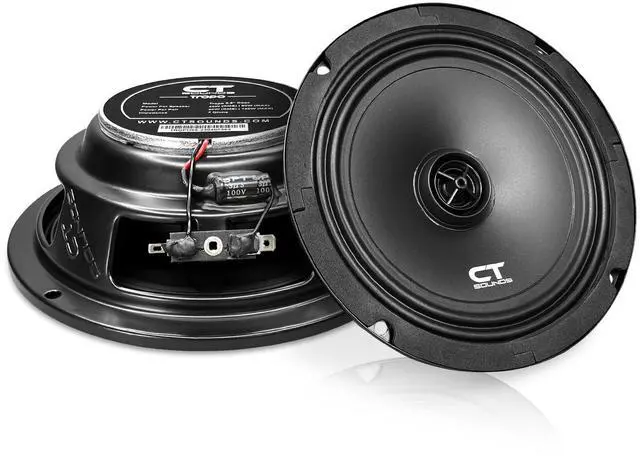 Main image of Tropo 6.5 160 Watt Shallow-Mount Coaxial Car Speakers - Pair