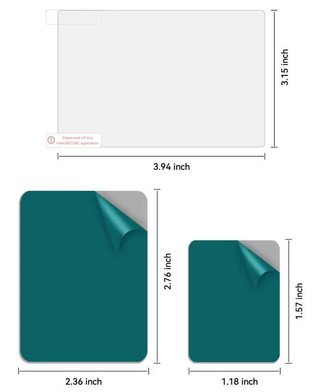 Alt view image 5 of 6 - Double-Sided Adhesive Pads for Dash Cam | Residue-Free Electrostatic Stickers, Drop-Resistant Adhesion Promoter, Customizable for Windshield Mounting
