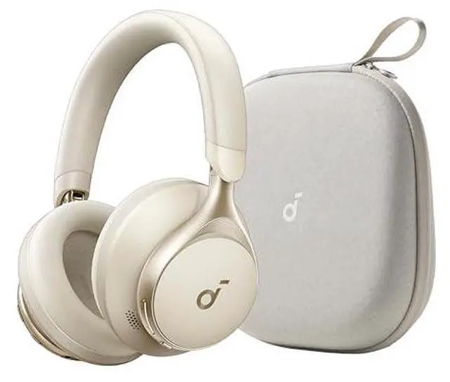 Main image of by Anker Space One Active Noise Cancelling Headphones, with Headphones Case, 2X Stronger Voice Reduction, 40H ANC Playtime, App Control, LDAC Hi-Res Wireless Audio