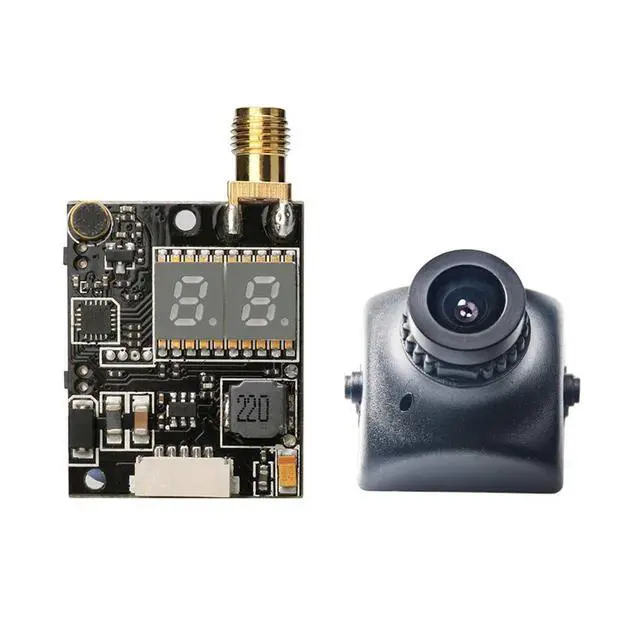 Alt view image 2 of 7 - KC04 5.8G 600mW FPV Transmitter 700TVL 2.8mm 120 Degree FPV Camera for Racing Quadcopter