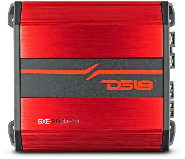Main image of SXE-2000.4D/RD 4-Channel Car Amplifier Class D Full Range 4X 150 Watts RMS @ 4-ohm - Powerful and Compact Amp for Speakers in Car Audio System - Bridgeable Amp 4 Channels 2000 Watts Max Power