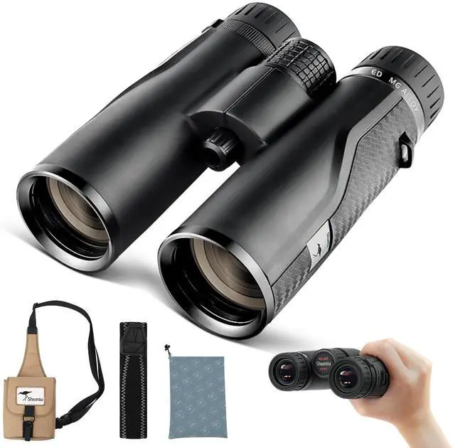 Main image of Premium ED HD Binoculars 8x42 for Adults, Waterproof & Fogproof with Magnesium Alloy Body, BAK4 Prism - High Power Binoculars for Bird Watching, Hunting, Travel & Outdoor Sports, Compact