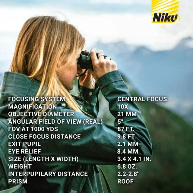 Alt view image 6 of 6 - ACULON T02 Compact Binoculars - 21mm Objective Lenses, Multilayer-Coated Optics, Ergonomic Compact Design Binoculars for Travel, Sports, Concerts, Sightseeing