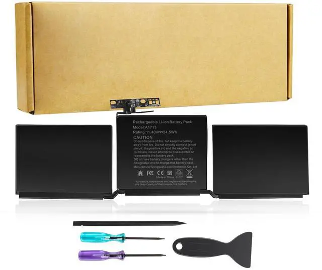 Main image of A1713 A1708 Battery for MacBook Pro 13 inch A1708Late 2016Mid 2017MacBook Pro 13 1 MacBook Pro 14 1 EMC 2978 3164 MPXQ2LL MLL42LL MLUQ2LL MPXR2LL