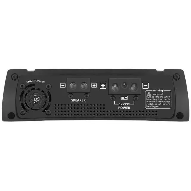 Alt view image 4 of 7 - Taramps HD 3000 4 Ohms White 1 Channel Amplifier 3000 Watts RMS Digital, Crossover, Low/High Pass, Bass Boost, Gain Control, Car Audio System, Monoblock Full Range, LED Monitor Indicator, HD 3k