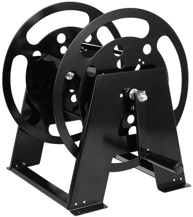Main image of RV Extension Cord Reel Stand, 50-200 FT RV Extension Cord Reel Holder | with Durable Bearings, Metal Heavy Duty Power Cord Storage Reel with Anti-rust Coating