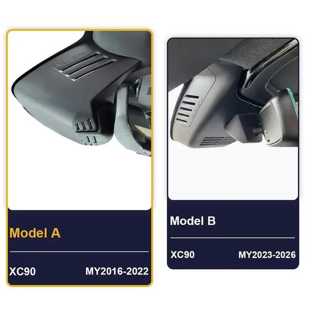 Alt view image 2 of 6 - 4K Dash Cam Suitable for Volvo XC90 2016-2022 T5 T6 T8 (Model A), Integrated OEM Style, UHD 2160P Video, Built-in WiF&APP, Loop Recording, G-Sensor, Easy to Install, 64GB Card