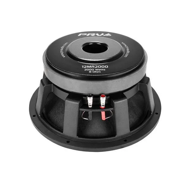 Alt view image 6 of 6 - 12 Inch Midrange Speaker 12MR2000 8 Ohm 2000 Watts, 4 in Voice Coil Midbass Woofer for Pro Audio Systems (Single)