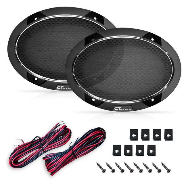 Alt view image 6 of 6 - Meso 5x7 300 Watt 2-Way Premium Coaxial Car Speakers, Pair