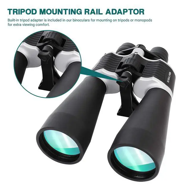 Alt view image 6 of 7 - Astronomy Binoculars 13-39X70 Zoom Giant Binoculars with Tripod Adapter Phone Adapter and Case for Bird Watching Hunting and Stargazing (13-39X70)
