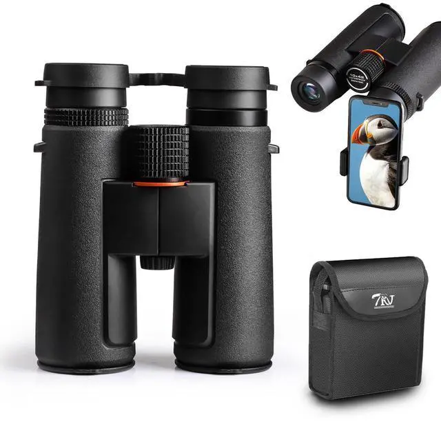 Main image of 10x42 Waterproof Binoculars for Adults, Cruise & Travel | Alaska Cruise Travel Sharp Bright Binoculars for Whale Watching, Glacier Viewing, Boating & Coastal Adventure