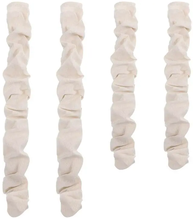 Main image of 4 Pcs Fabric Cord Cover 6 Feet and 4 Feet Chain Cable Sleeve Chandelier Lighting Wire Cord Cover for Lamps Light Fixtures Lighting Wires Cable Management