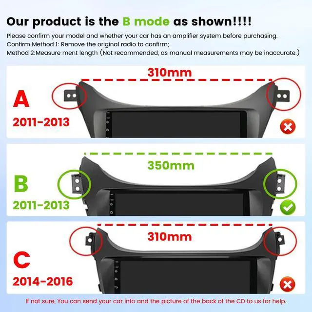 Alt view image 3 of 7 - 4+128G 9'' Android 15 Car Stereo for Hyundai Elantra 2011-2013 | 9'' In-Cell Touchscreen Wireless Carplay Android Auto 5G WiFi Bluetooth Mirror Link GPS SWC FM/RDS/EQ Backup Cam