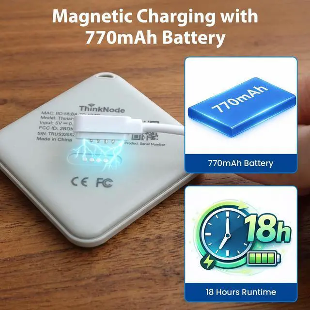 Alt view image 4 of 7 - Card Tracker Compatible for Meshtastic with GPS/WiFi/BT Function | ThinkNode M3 Tracker Card with LR1110 and nRF52840 for Indoor and Outdoor Positioning, 915 MHz, IP66 Waterproof