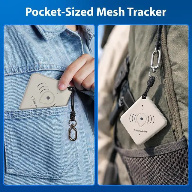 Alt view image 5 of 7 - Card Tracker Compatible for Meshtastic with GPS/WiFi/BT Function | ThinkNode M3 Tracker Card with LR1110 and nRF52840 for Indoor and Outdoor Positioning, 915 MHz, IP66 Waterproof