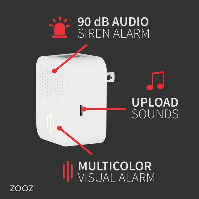 Alt view image 2 of 4 - Z-Wave Long Range Smart Siren & Chime ZSE50 800LR (Z-Wave Hub Required) | Works with Z-Box, Home Assistant, Hubitat, and HomeSeer