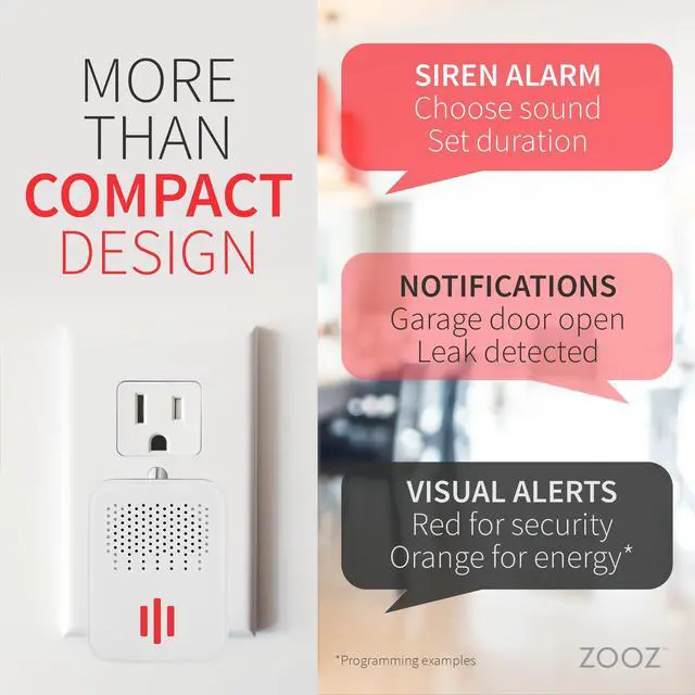Alt view image 3 of 4 - Z-Wave Long Range Smart Siren & Chime ZSE50 800LR (Z-Wave Hub Required) | Works with Z-Box, Home Assistant, Hubitat, and HomeSeer