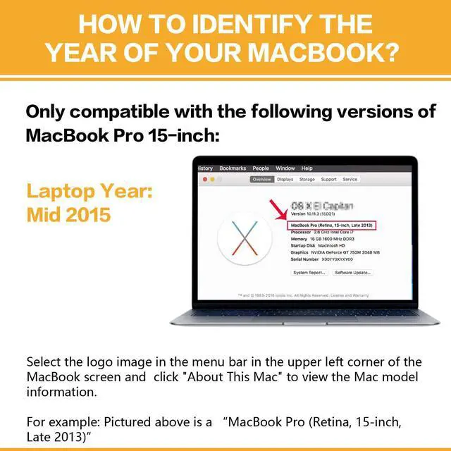Alt view image 2 of 7 - A1398 Battery Replacement Compatible with Apple MacBook Pro 15" Retina A1398 A1494 A1618 (Mid 2015)