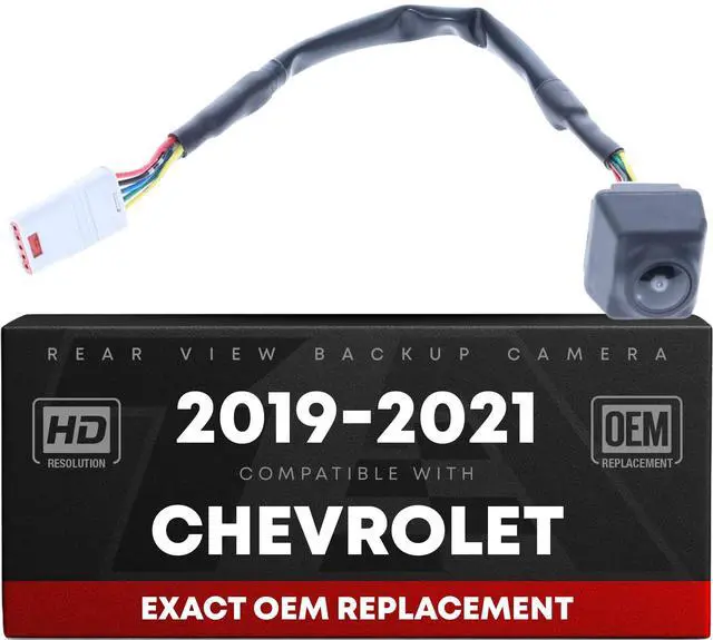 Main image of Rear View Backup Camera - Compatible with 2019-2024 Chevrolet Silverado GMC Sierra 1500 2500 3500, 2020-2025 Buick Encore GX, 2021-2023 Chevrolet Trailblazer - OEM 23390515, GM1960199