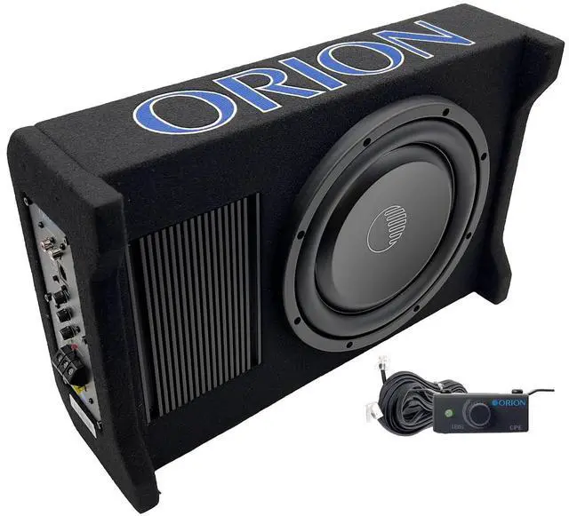 Main image of CPE100 Cobalt 10" Active Down-Firing Subwoofer Enclosure, 1200W Max | 1200W Max, Built-In Amplifier, Down-Firing, Shallow Mount, Slim Sealed, Air-Tight