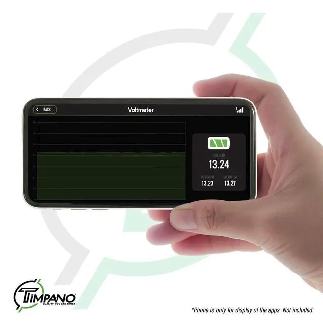 Alt view image 6 of 6 - TPT-SP4BT Bluetooth DSP 4 Output Channel- Full Digital Signal DSP Car Audio Processor - Built-in Voltmeter and Remote Relay