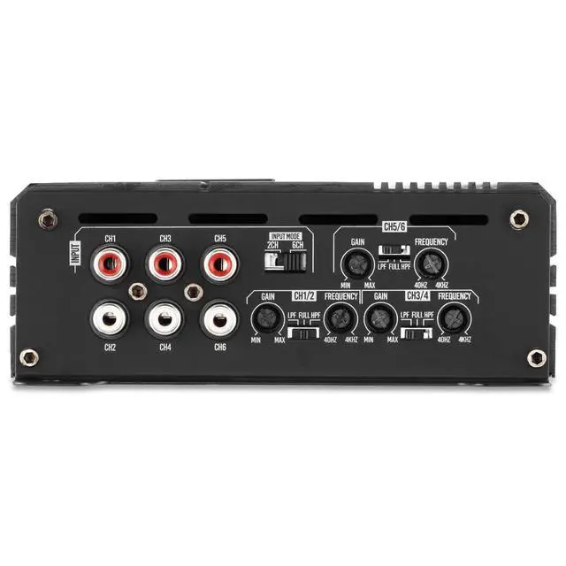 Alt view image 5 of 6 - CT-150.6D 1500W RMS Full-Range Class D 6-Channel Car Amplifier
