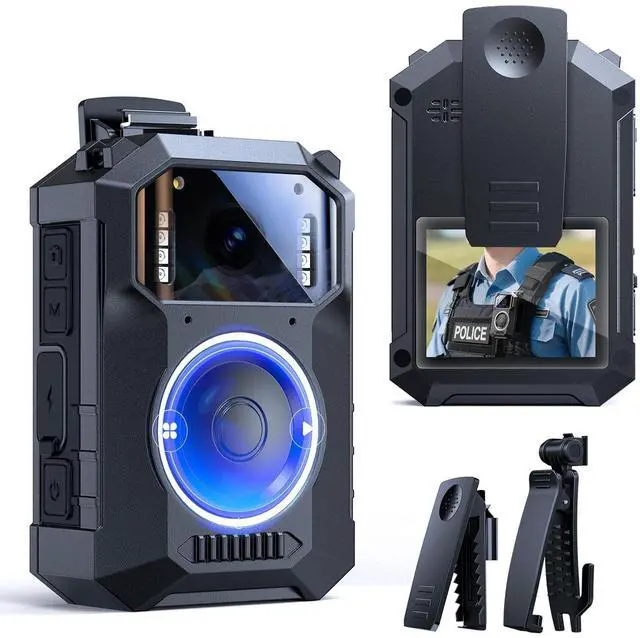 Main image of M11 3.2K Police Body Camera, 256G Big Button Night Vision Body Cam | 10H HD video record, 8 IR lights, Windows/Mac support and wearable use for law enforcement, patrol and personal use