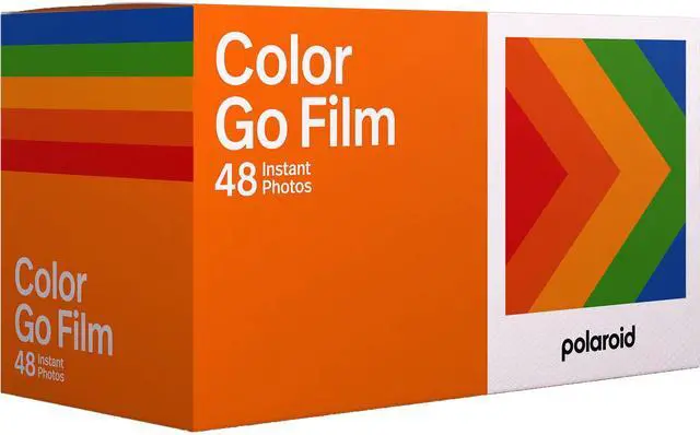Alt view image 2 of 4 - Polaroid Go Color Film - 48 Photos - 3 Double Packs Bulk Film with Cloth - for Polaroid GO Camera Only - Not Compatible with i-Type or 600 Cameras