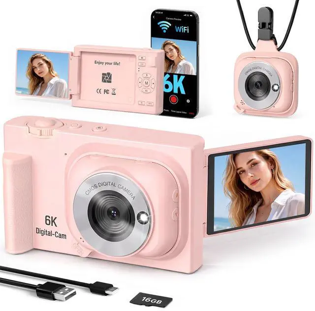 Main image of Vlogging Camera with Detachable POV Module for Travel & Adventures