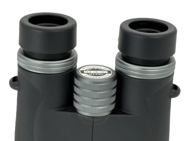 Alt view image 3 of 7 - 10x42 ED Binoculars with Dual Diopter Adjustment (Both Eyepieces) BAK-4 Prisms, Fully Multi-Coated, Waterproof & Fogproof Perfect for Hunting, Bird Watching & Monovision Users