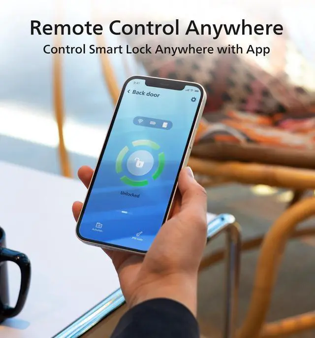 Alt view image 4 of 7 - Bluetooth to Wi-Fi Gateway for Smart Lock, Remote Access Bridge Hub | App Remote Access, 2.4GHz Wi-Fi, Compatible with Bluetooth Locks, Easy Setup